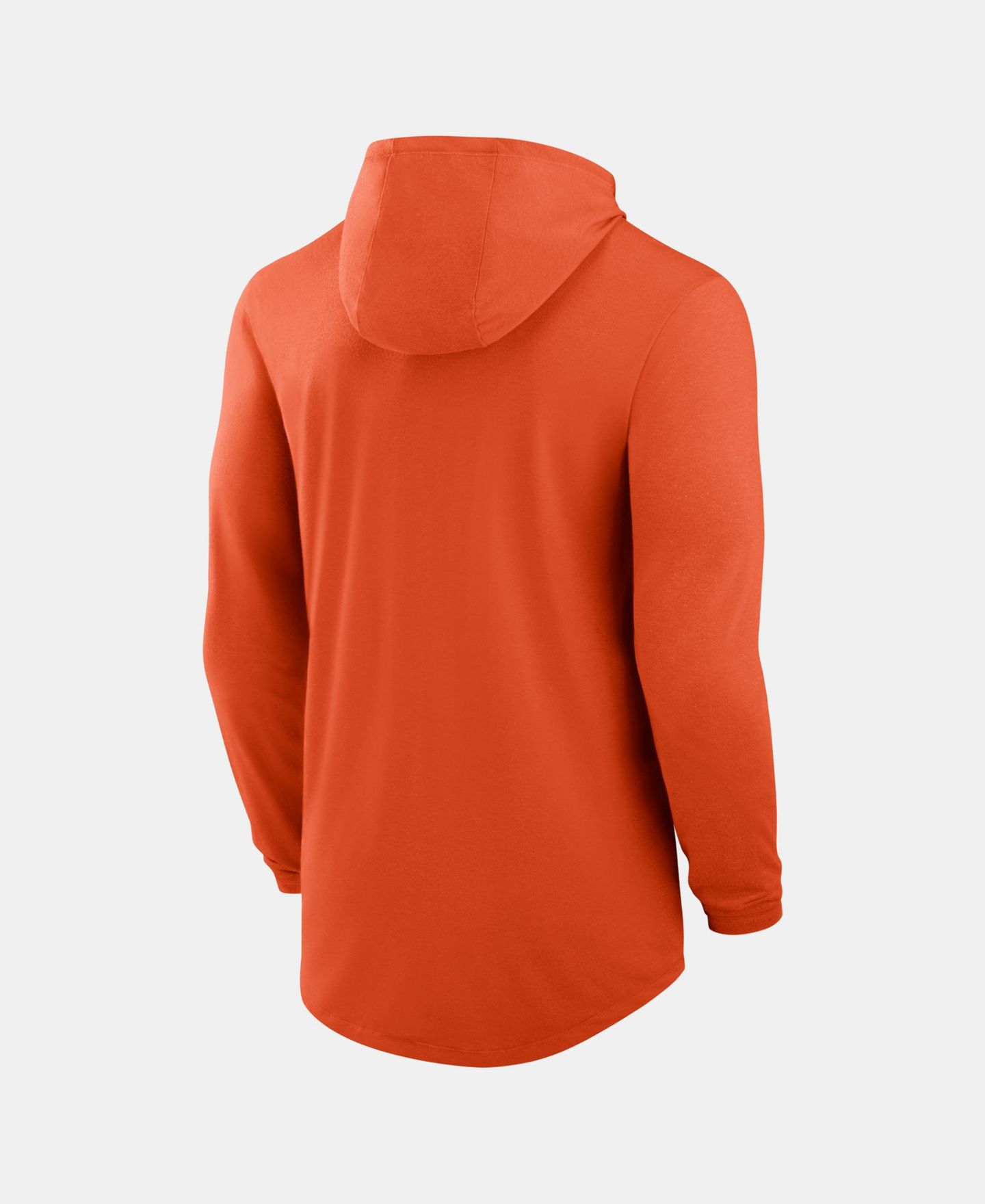 Мужская футболка Nike Orange Clemson Tigers Primetime Pattern Tri-Blend Dri-FIT Long-Sleeve Hooded — фото 4