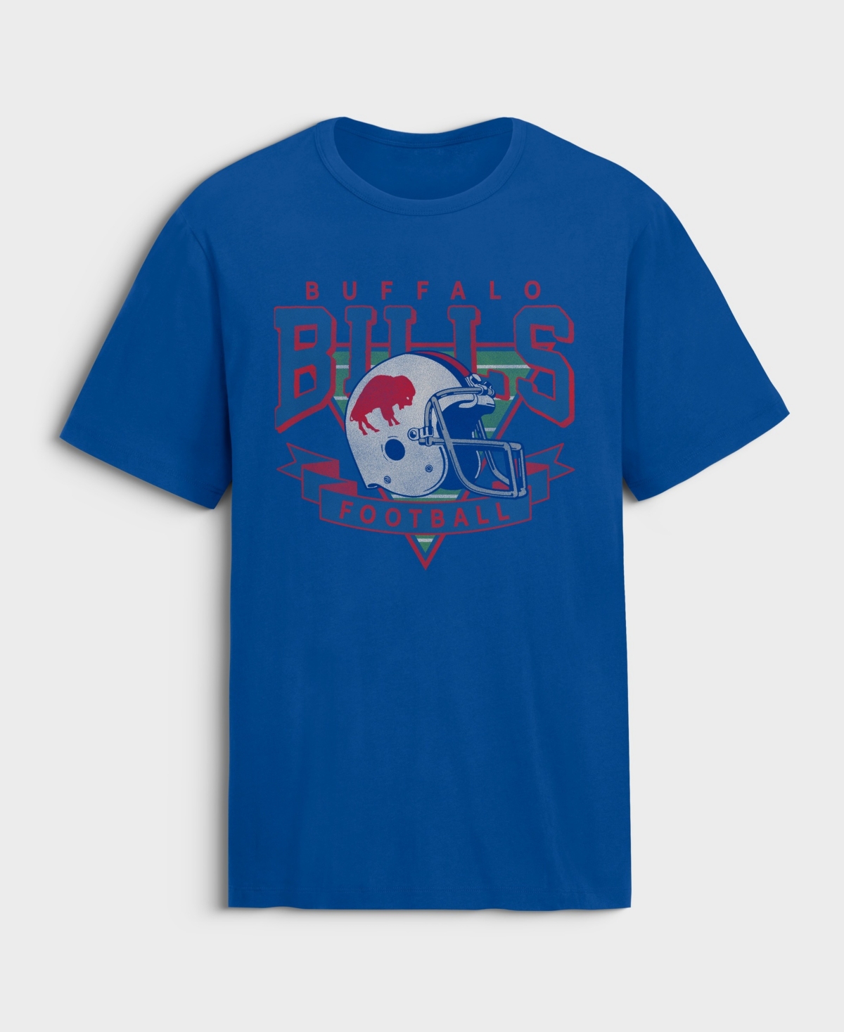 Fanatics Men's Royal Buffalo Bills Old Fashion Rushing Legacy Cotton T-Shirt - Royal