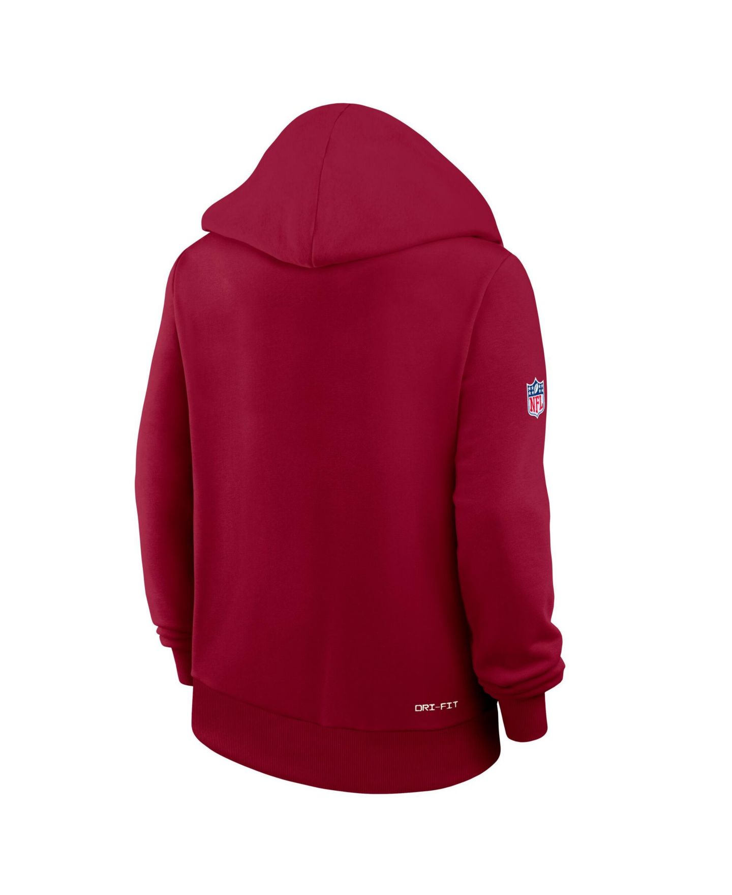 Женское худи Nike Burgundy Washington Commanders Sideline Standard Issue Dri-FIT — фото 5