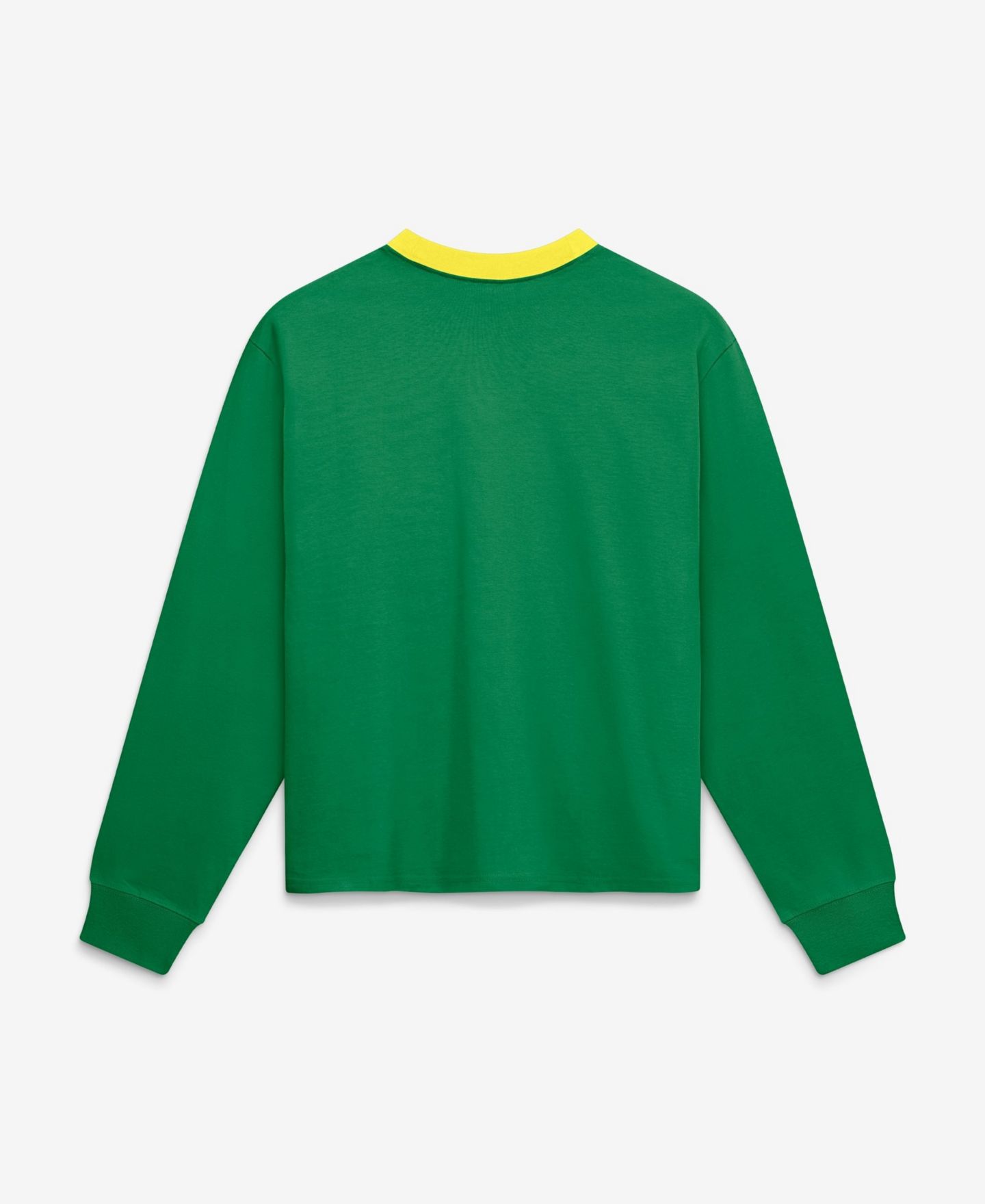 Женская футболка Nike Oregon Ducks Green Ringer Boxy Long-Sleeve — фото 2