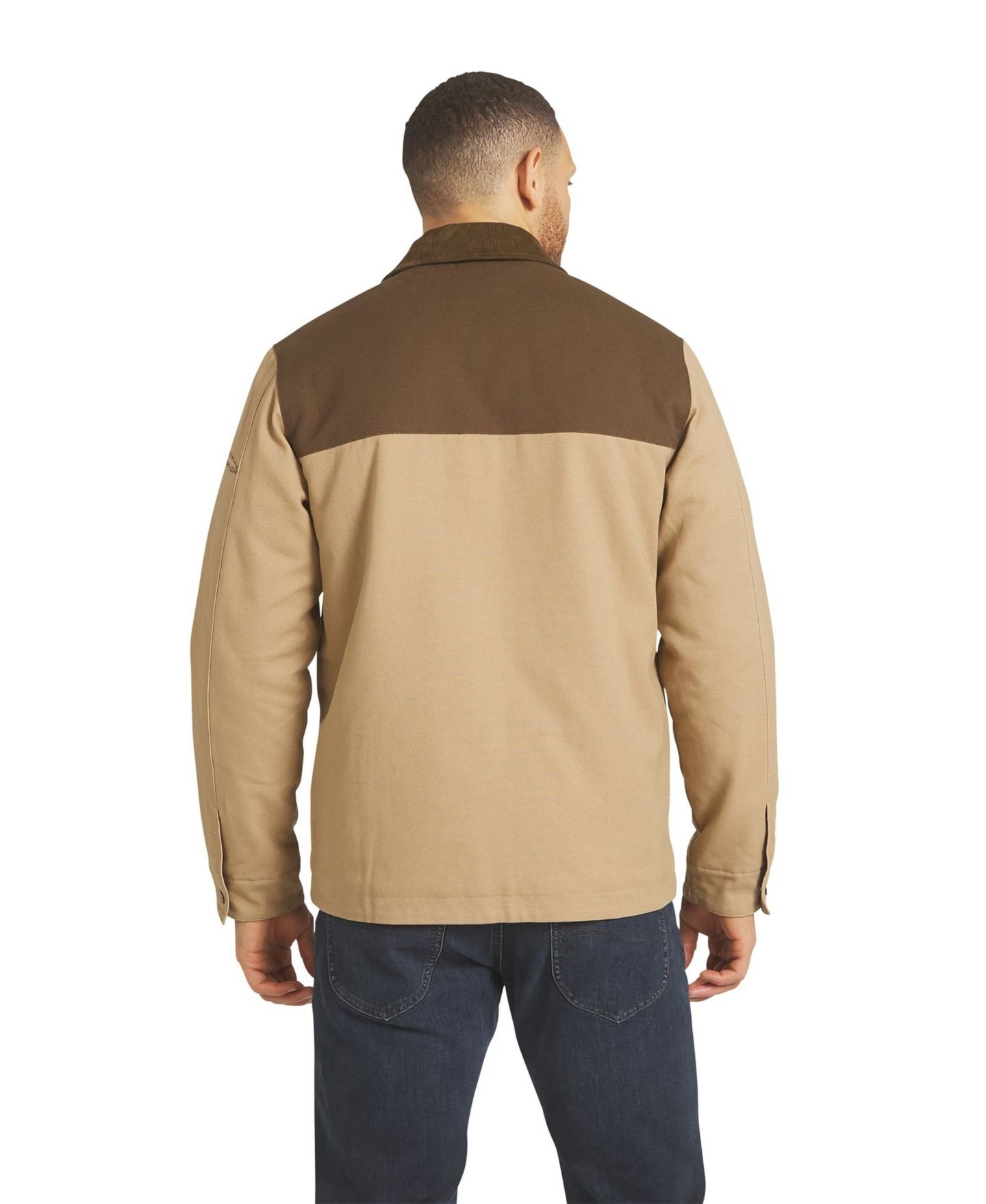 Мужская куртка Darius Rucker Collection By Fanatics Tan/Brown Denver Broncos Full-Zip Canvas — фото 2