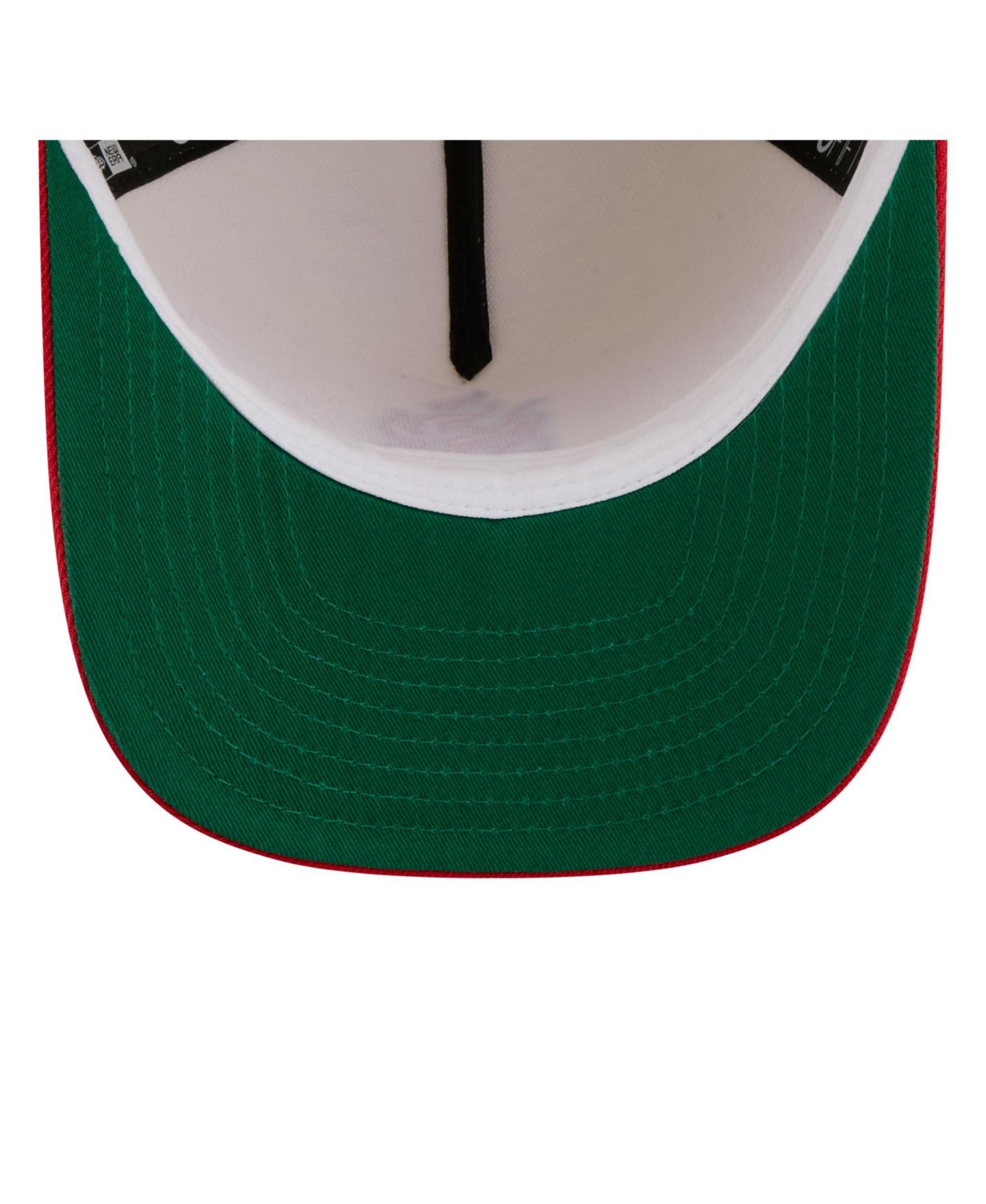 Мужская кепка New Era White Portland Fire Wordmark 9FIFTY A-Frame Snapback Hat — фото 5