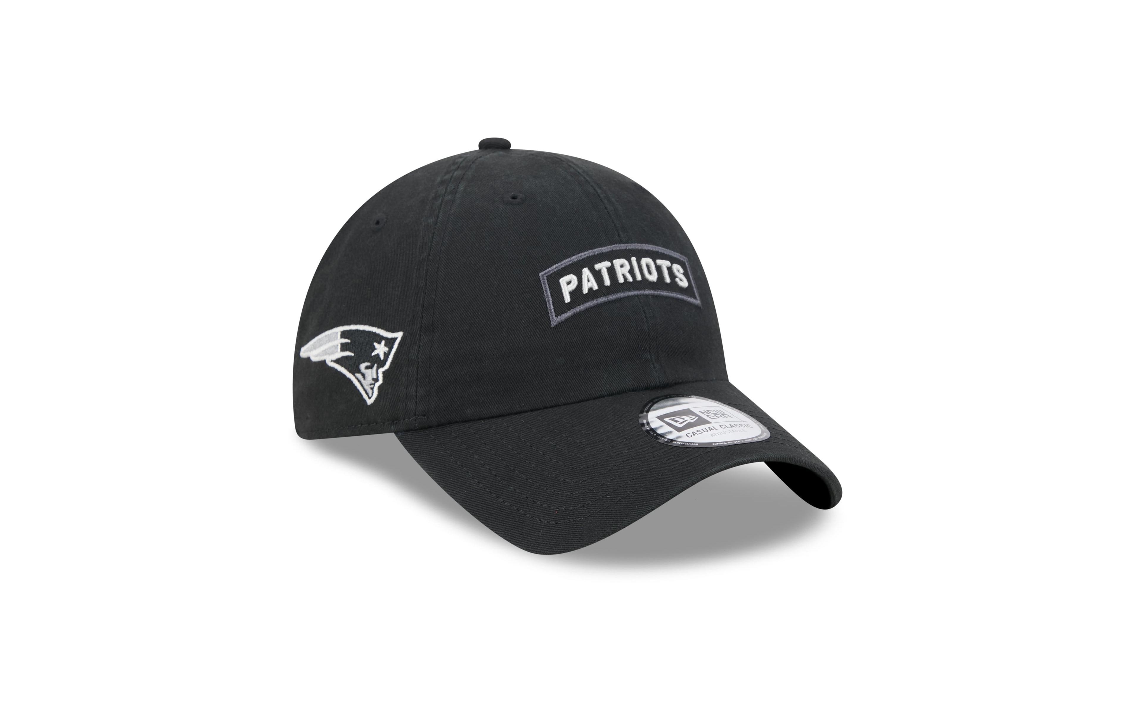 New Era Men's Black New England Patriots 2026 Salute To Service Casual Classic Adjustable Hat
