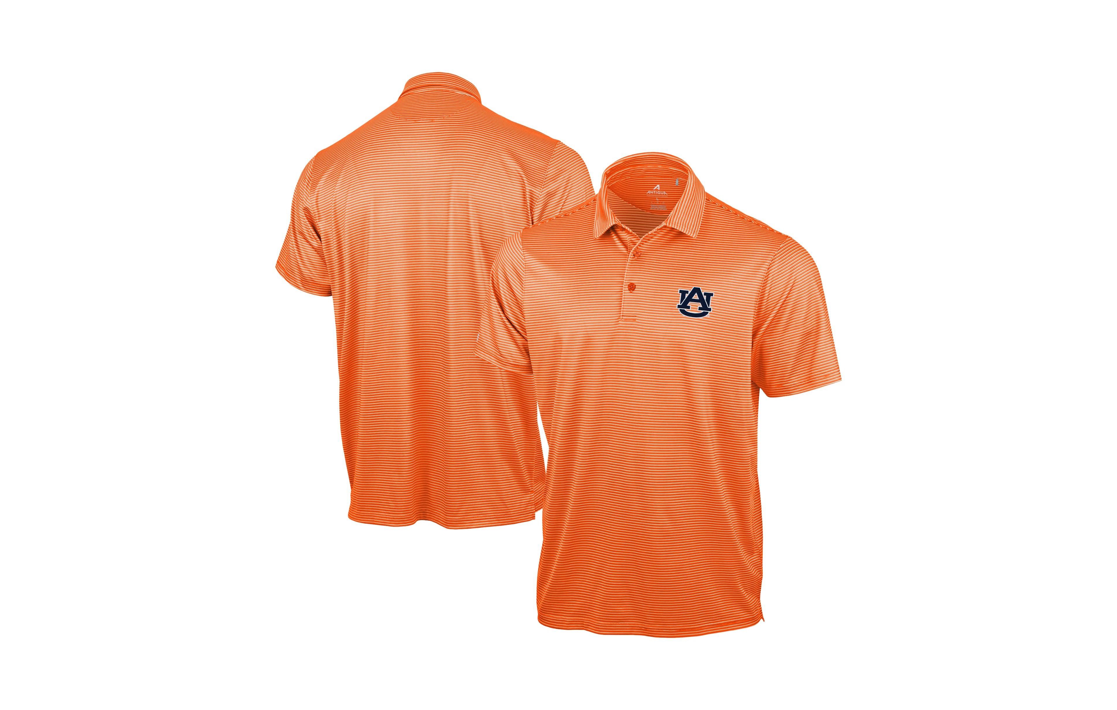 Antigua Men's Orange Auburn Tigers Lineage Polo Shirt