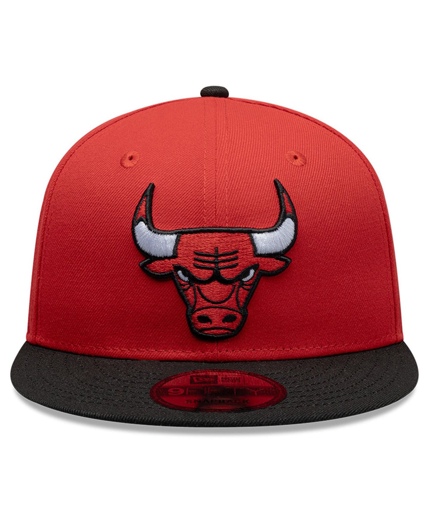 Мужская кепка New Era Red Chicago Bulls Two-Tone 9FIFTY Snapback Hat — фото 2