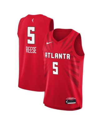 Big Boys' and Girls'&nbsp;Nike Angel Reese Red Atlanta Dream Explorer Edition Jersey