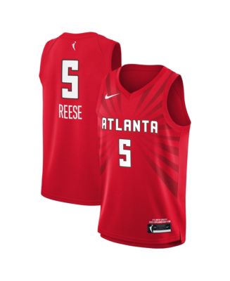 Nike Big Boys' and Girls' Nike Angel Reese Red Atlanta Dream Explorer ...
