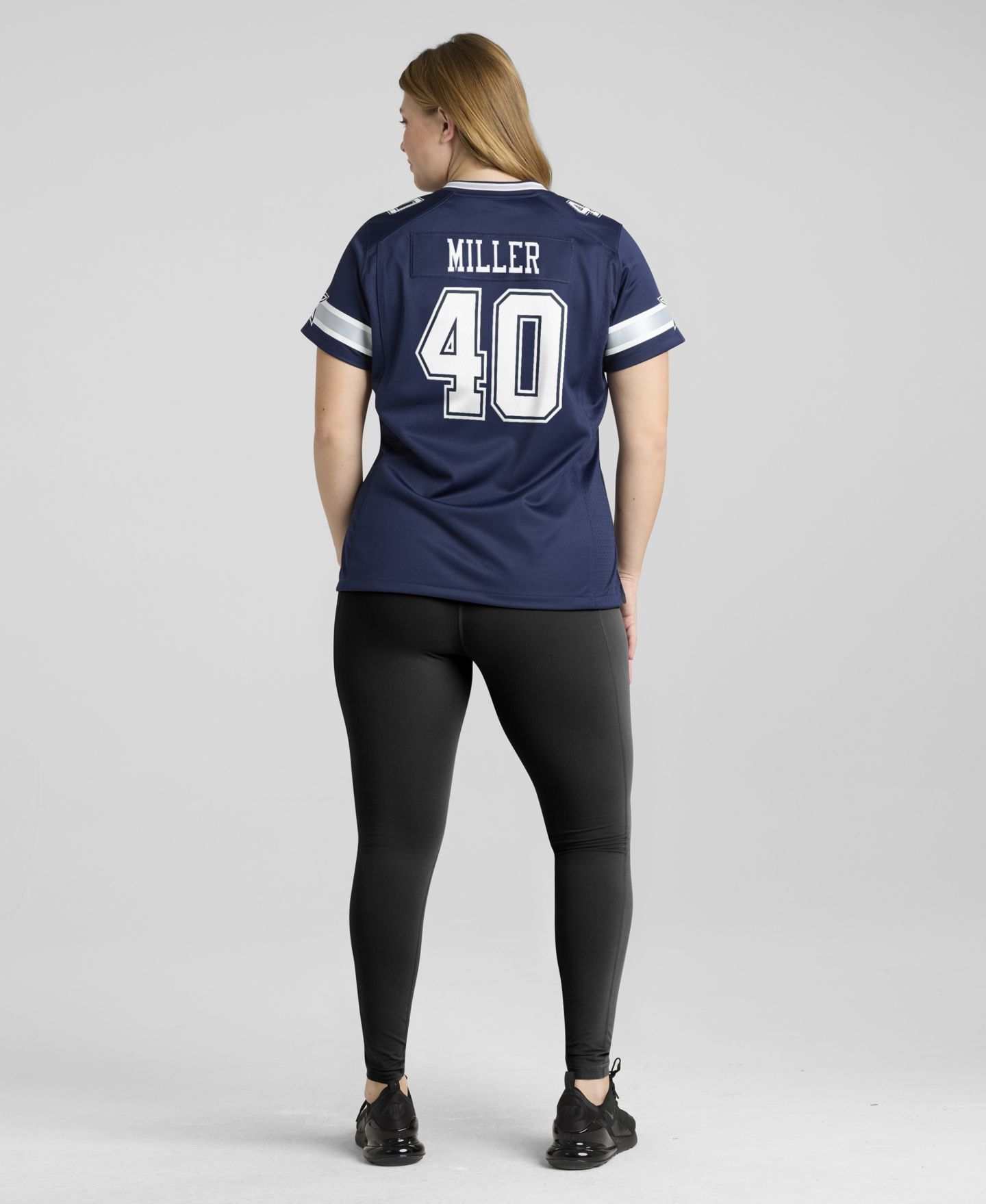 Женский топ Nike Von Miller Navy Dallas Cowboys Game Jersey — фото 6