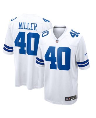 Men's Von Miller White Dallas Cowboys Game Jersey