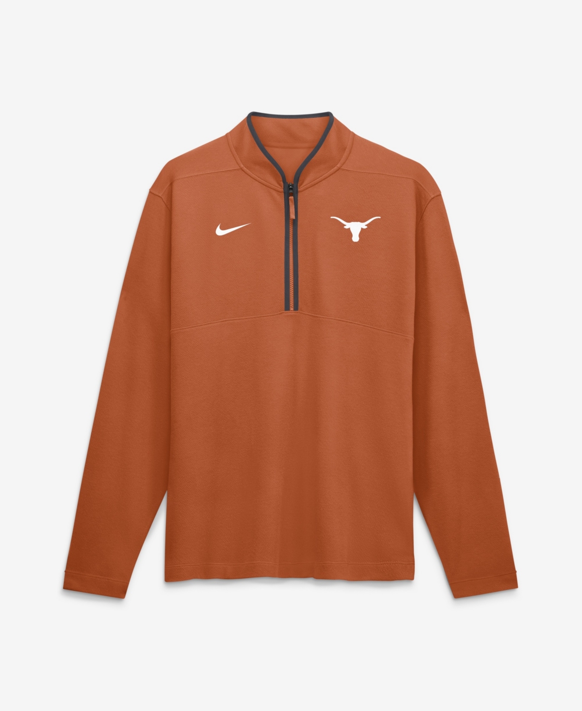 Nike Men's Texas Orange Texas Longhorns Dri-fit Victory Half-Zip Pullover - Texas Orange