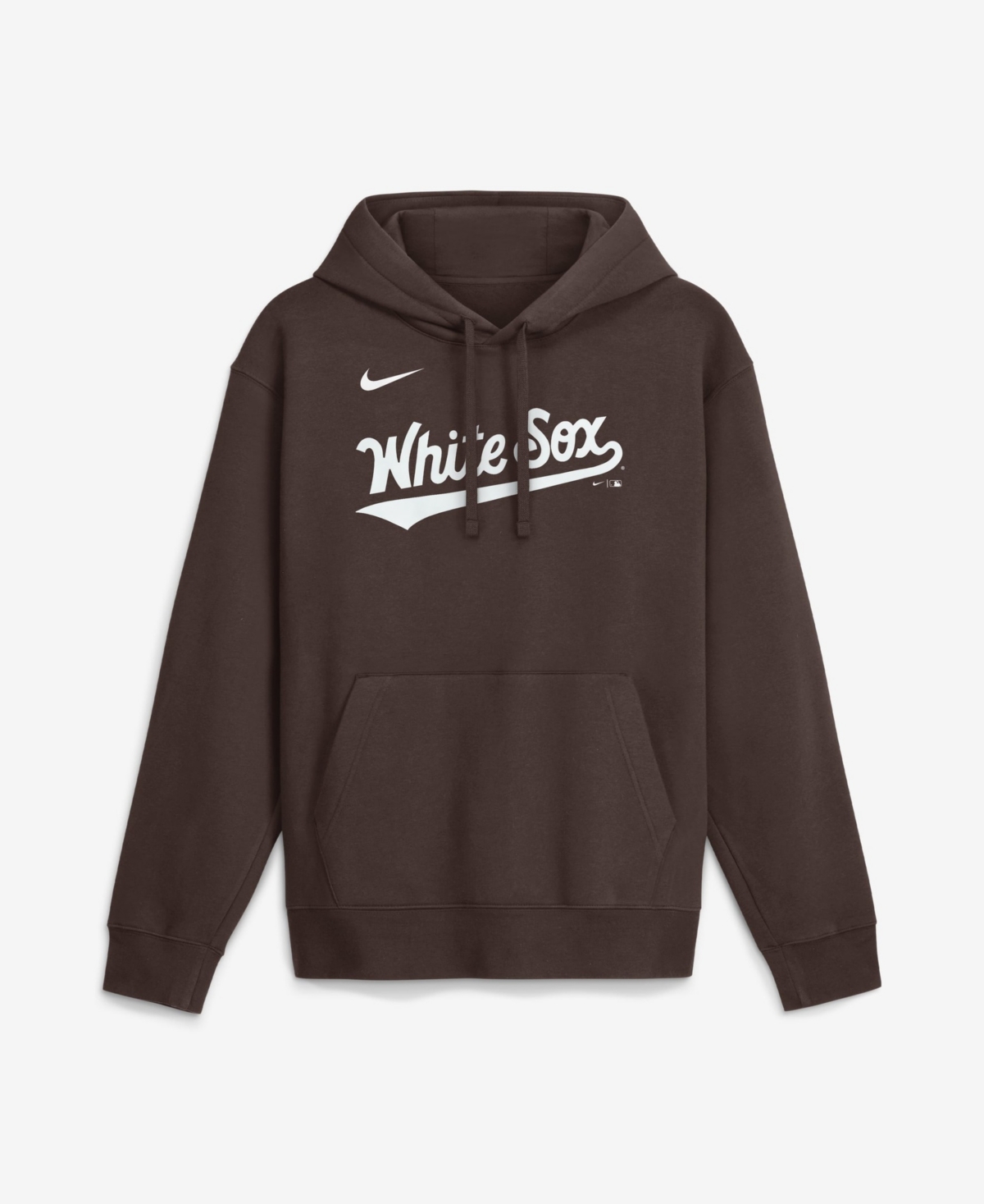 Nike Men's Brown Chicago White Sox Core Cinder Club Fleece Hoodie - Brown