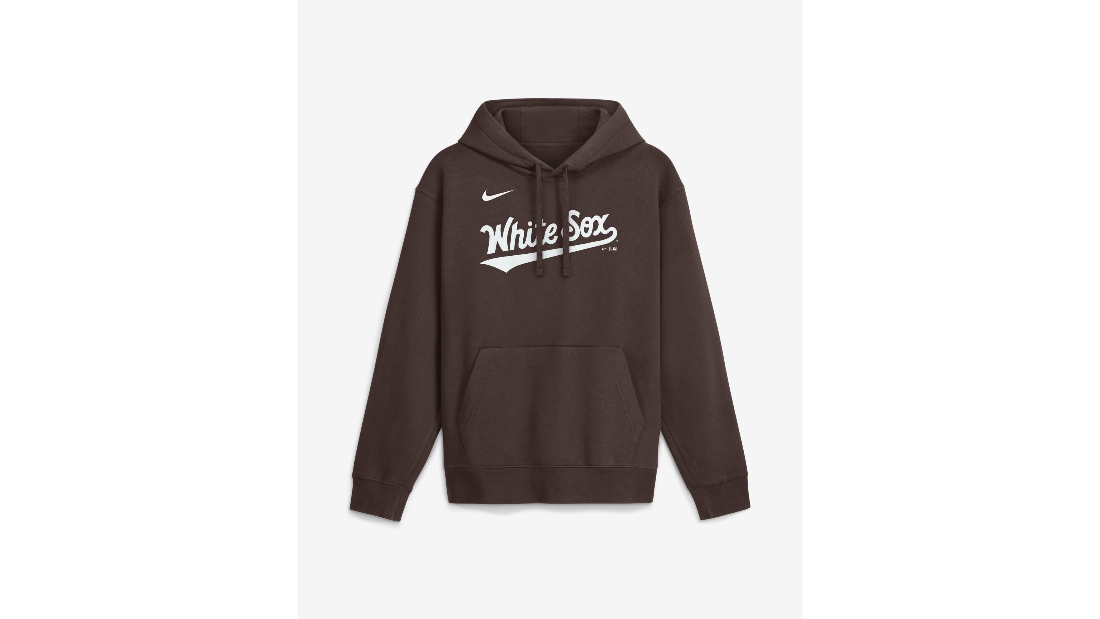 Nike Men's Brown Chicago White Sox Core Cinder Club Fleece Hoodie