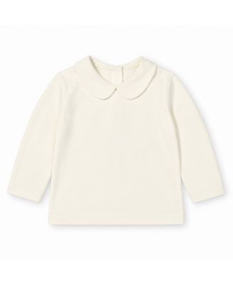 Baby Girls' Peter Pan Collar Long Sleeve Blouse