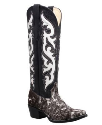 Women's Luna Western Pointed-Toe Laser-Cut Boots