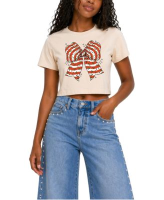Women's Cropped Graphic T-Shirt