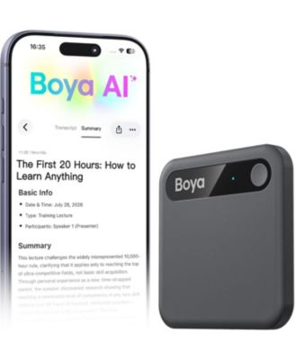 NOTRA NEO AI Voice Recorder with Transcription and Summaries, Magnetic Digital Recorder for Meetings, Lectures and Phone Calls, 8GB