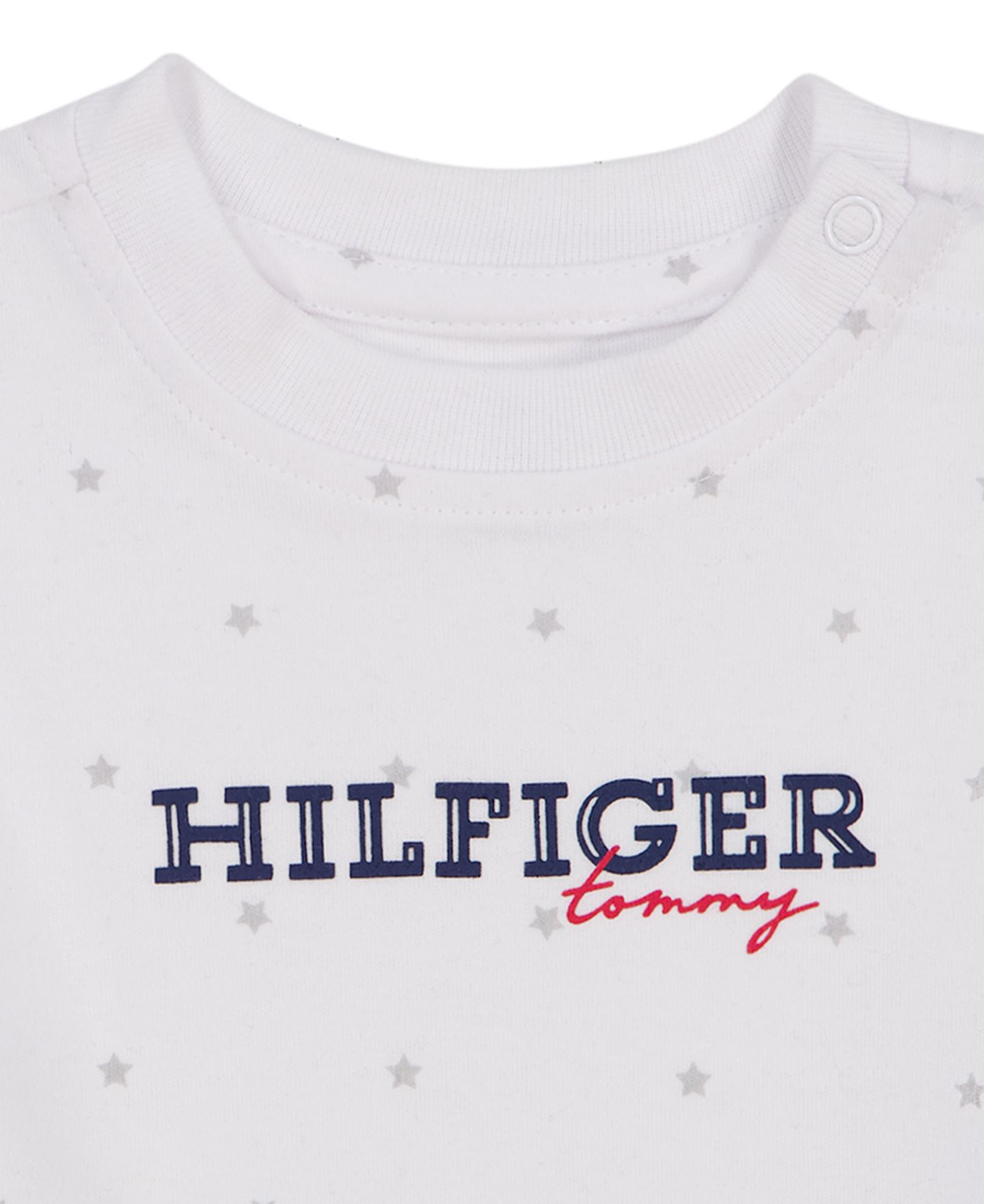 Комплекты Tommy Hilfiger Hooded Full-Zip Jacket, T-Shirt and Jogger Pants, 3-Piece Set для мальчиков-малышей, цвет: Тёмно-синий / Белый — фото 4