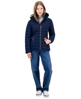 Women's Hooded Packable Puffer Coat, Created for Macy's