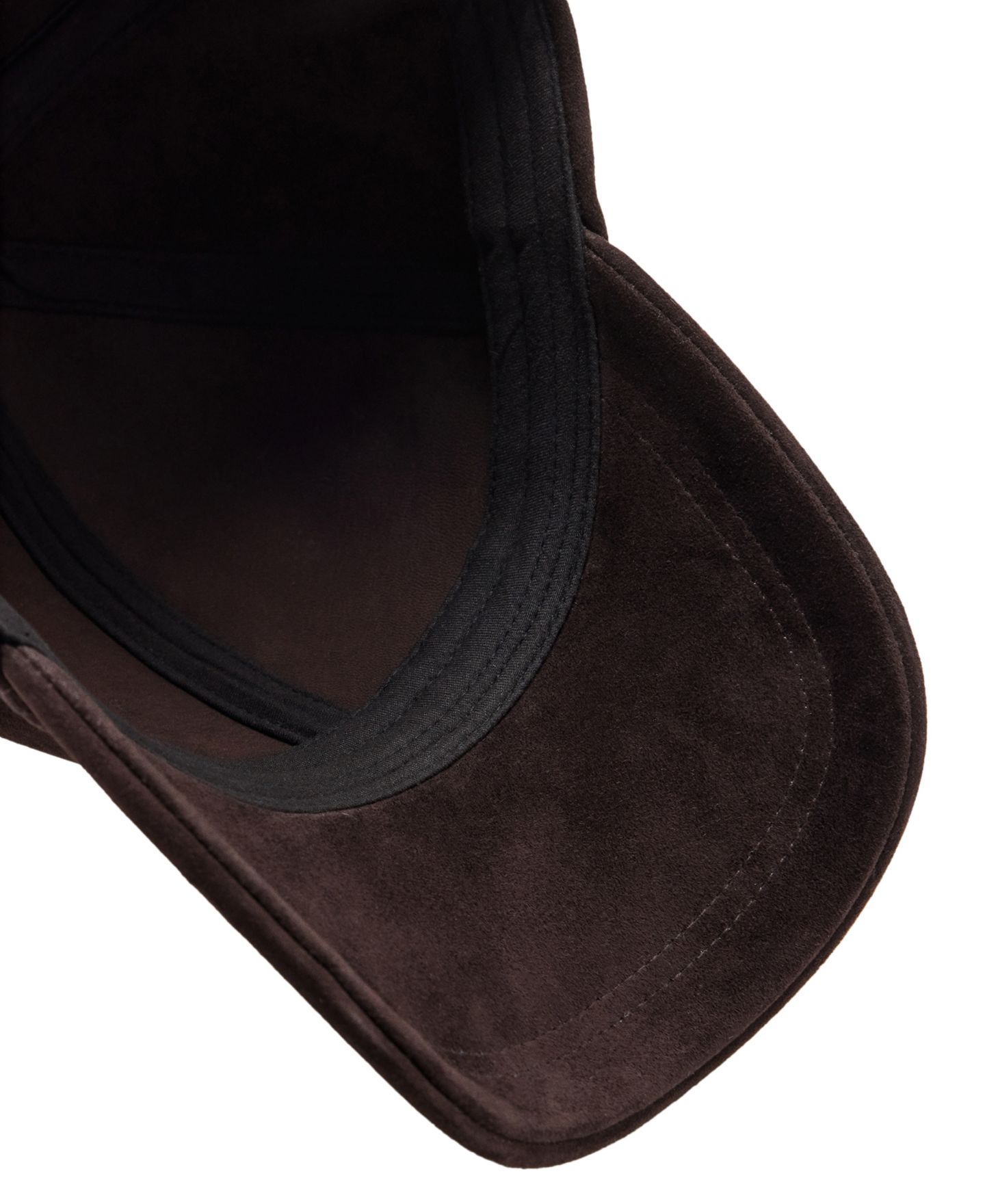 Мужская кепка Mango Suede Adjustable, цвет: Коричневый — фото 2