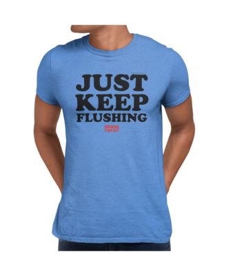 Men's Just Keep Flushing Graphic Classic-Fit T-Shirt
