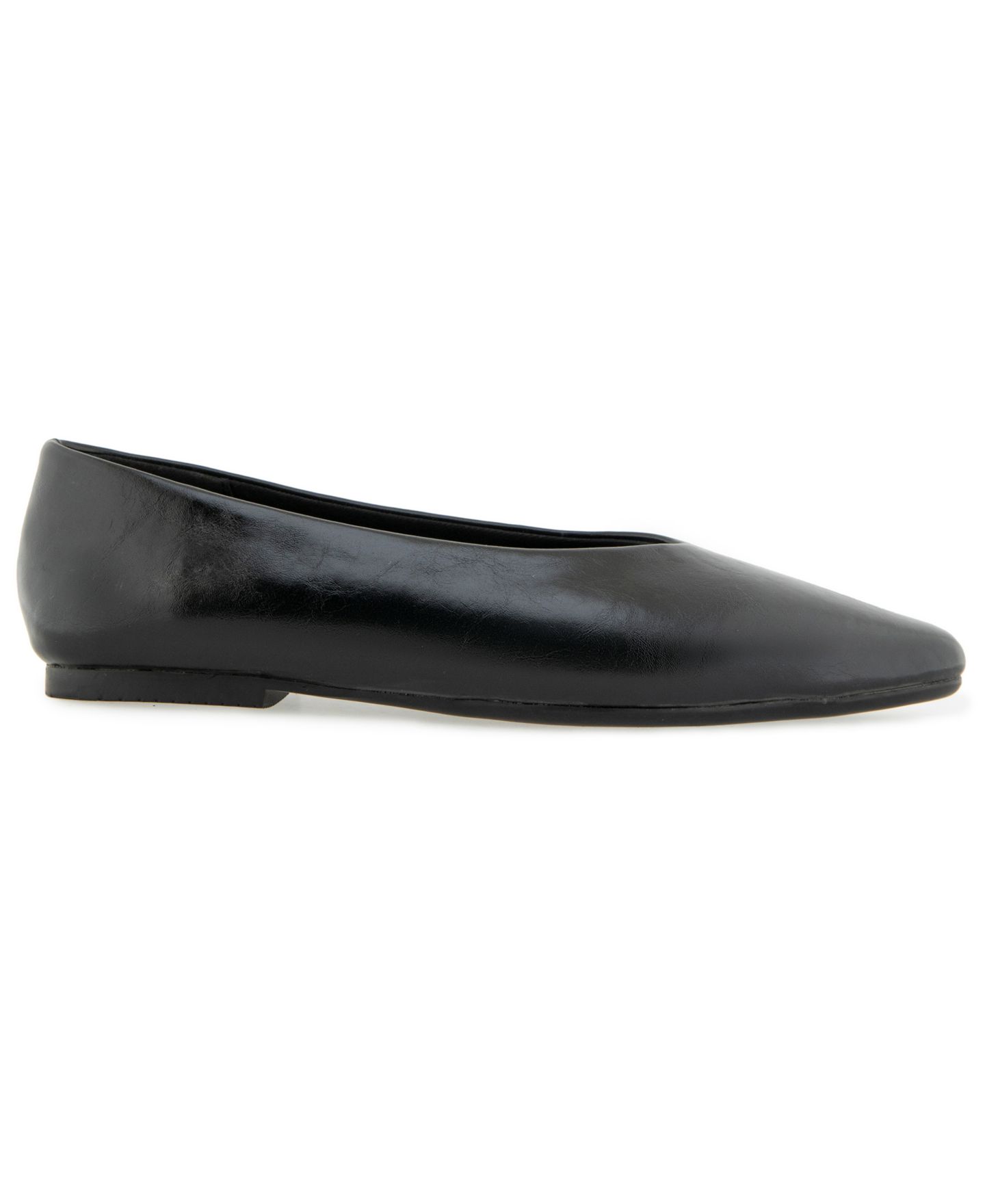 Женские балетки Kenneth Cole Reaction Leonore Pointed Toe Ballet Slip-On, цвет: Чёрный — фото 2