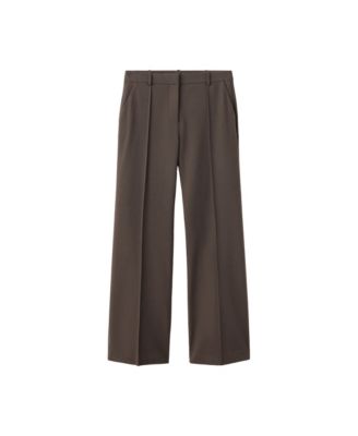 Women's Seams Low-Rise Flared Pants