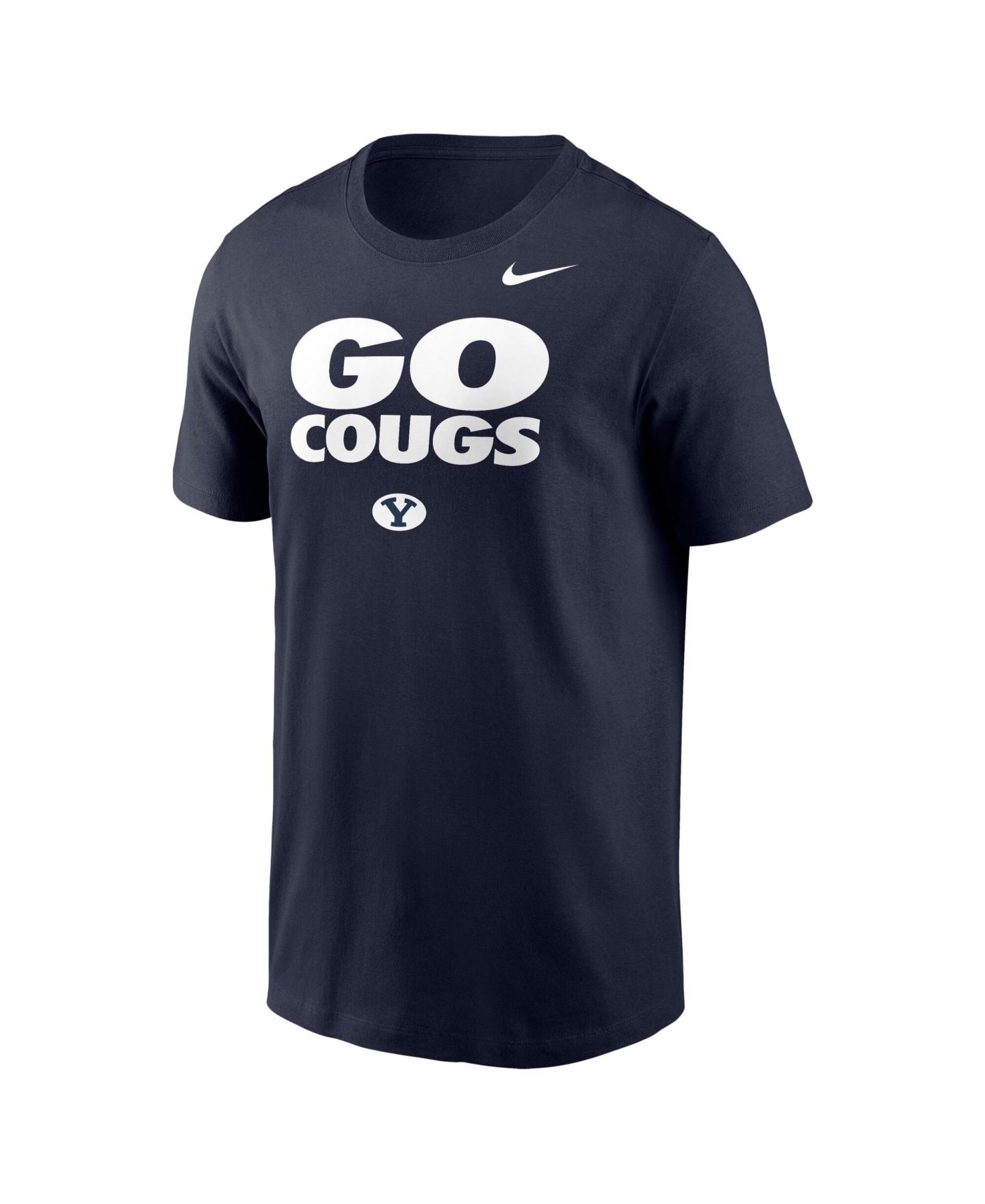 Мужская футболка Nike Navy BYU Cougars Practice Dri-FIT — фото 2