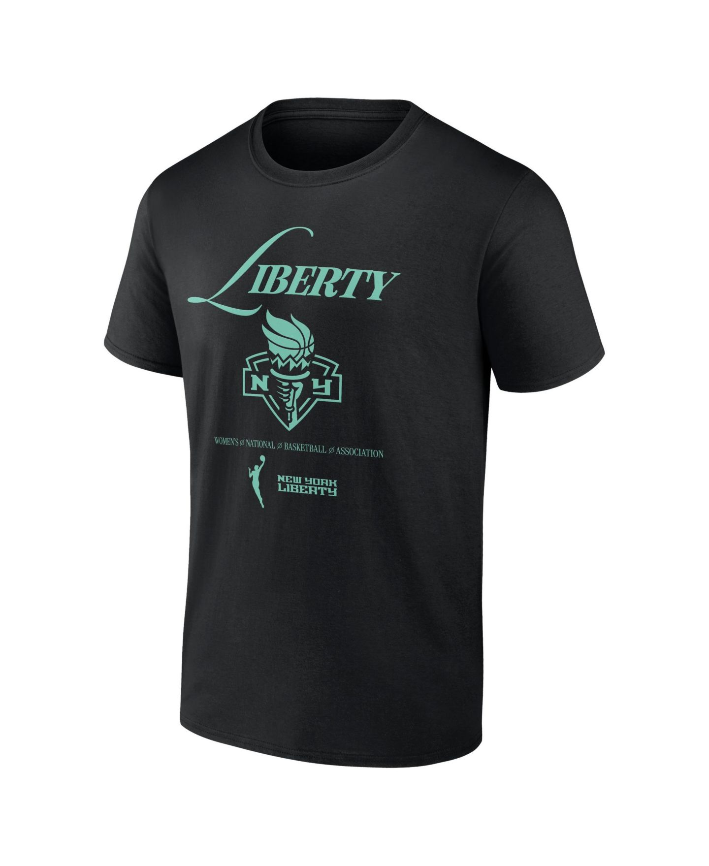 Футболка Logo Athletic Black New York Liberty In Motion — фото 2