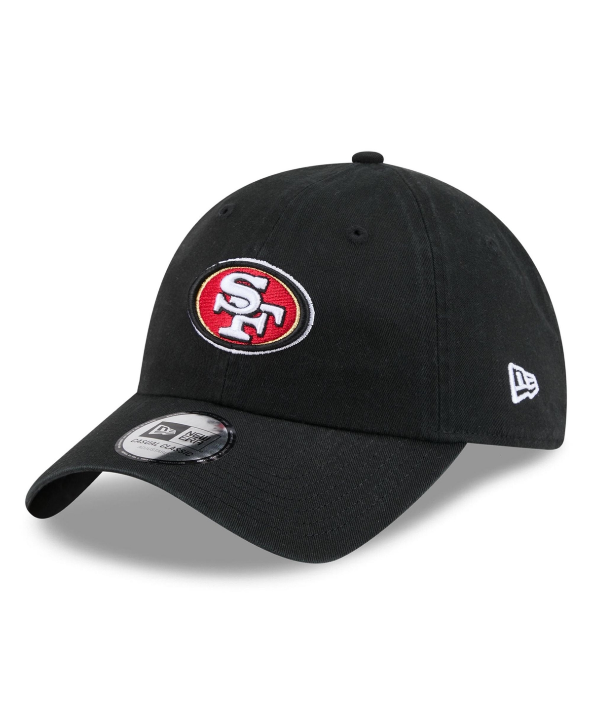 New Era Women's Black San Francisco 49ers Throwback Casual Classic Adjustable Hat - Black