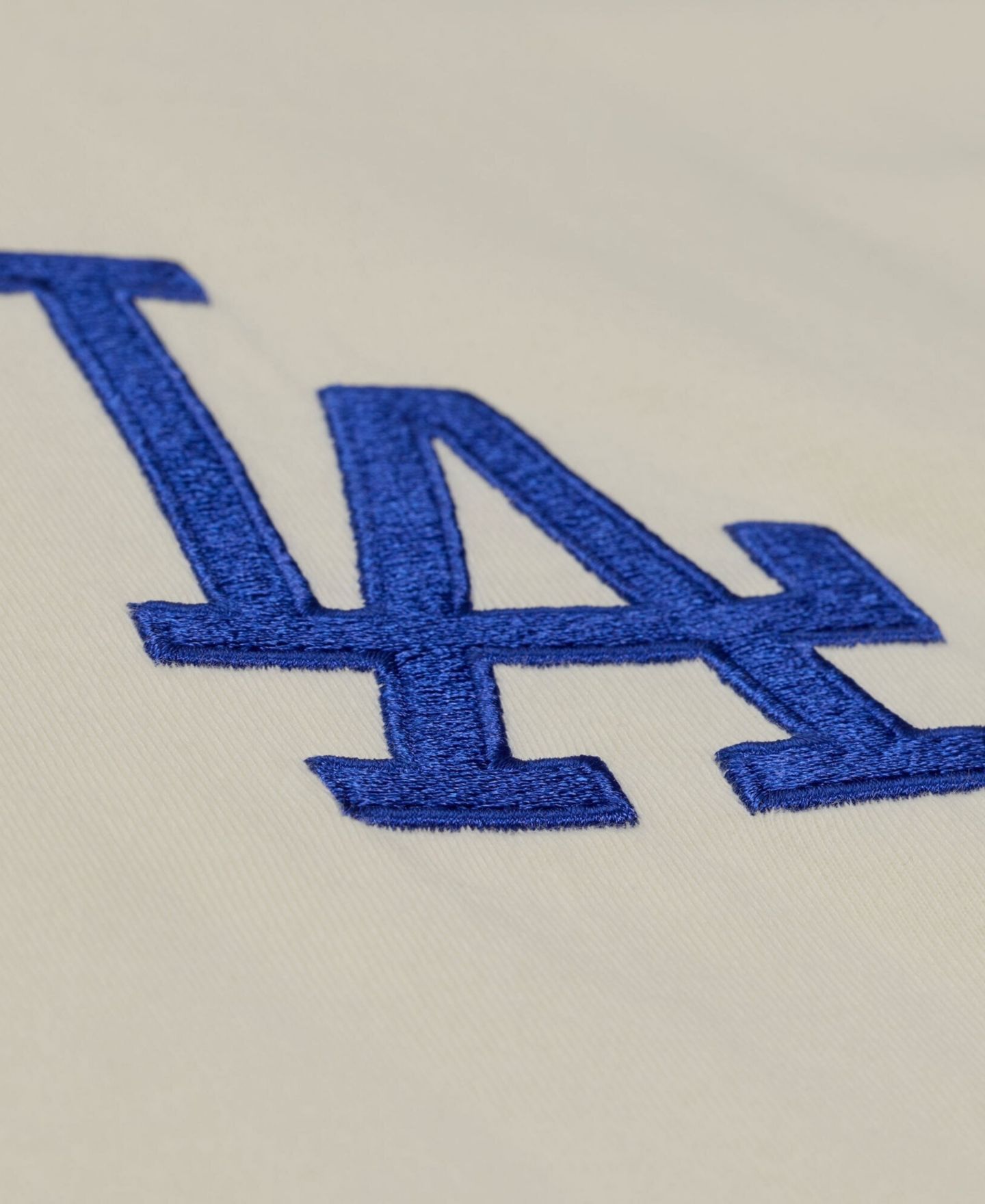 Мужская футболка Mitchell & Ness Mitchell Ness Cream Los Angeles Dodgers Heritage Hues Oversized — фото 3