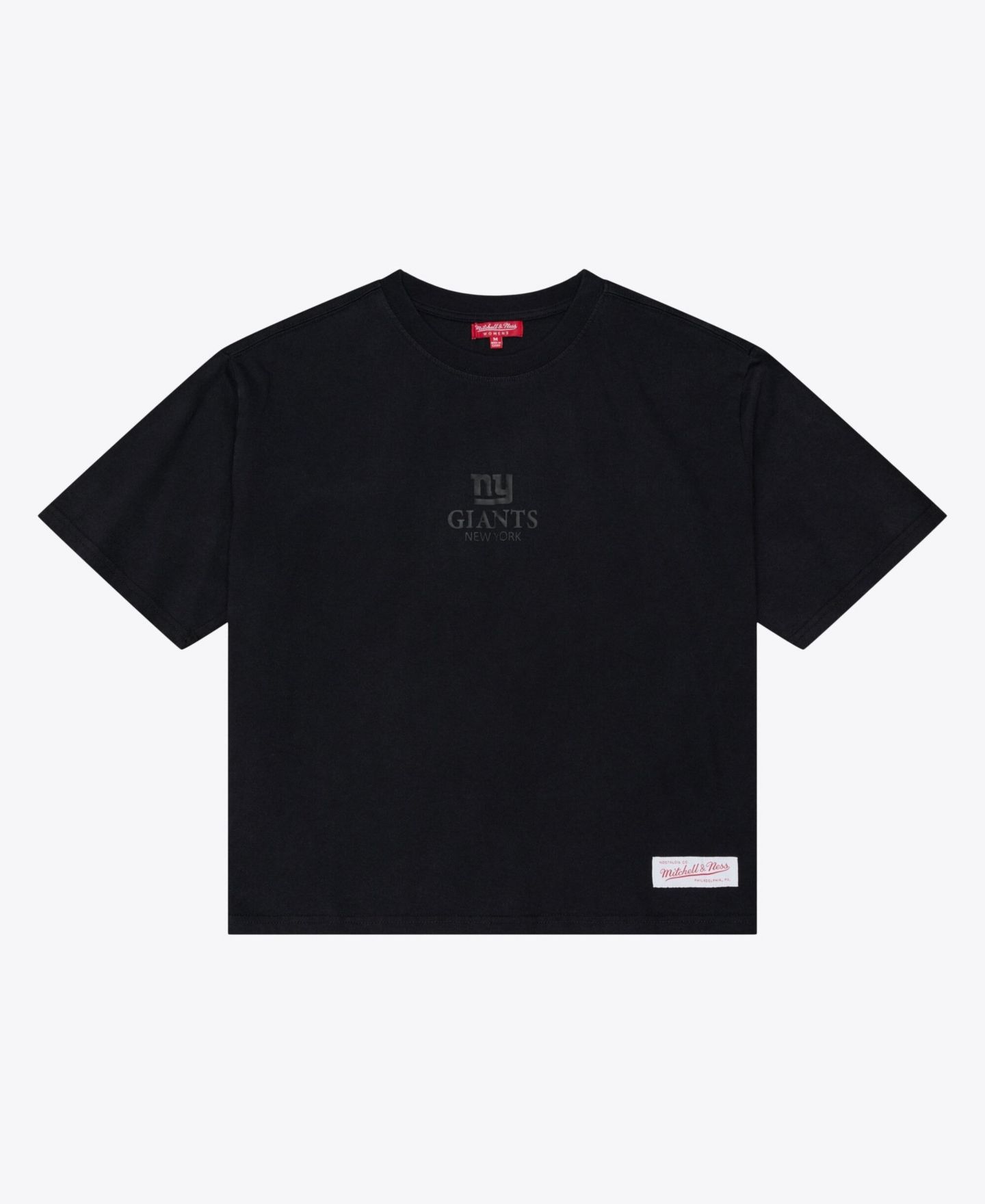 Женская футболка Mitchell & Ness Mitchell Ness Royal Dallas Cowboys Core Essentials Micro Logo Boxy Crop — фото 3