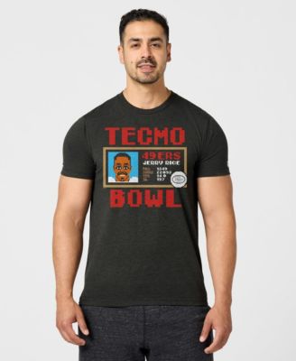 Men's and Women's Jerry Rice Charcoal San Francisco 49ers Tecmo Bowl Retired Player Graphic Tri-Blend T-Shirt