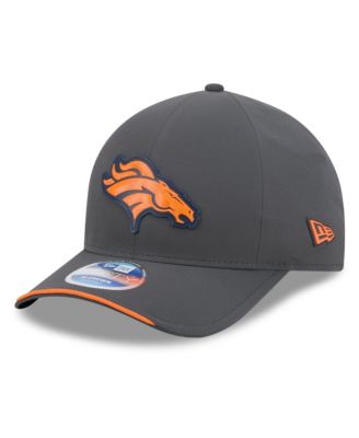 Men's Charcoal Denver Broncos 2026 Sideline Cold Weather 9FORTY M-Crown Adjustable Hat