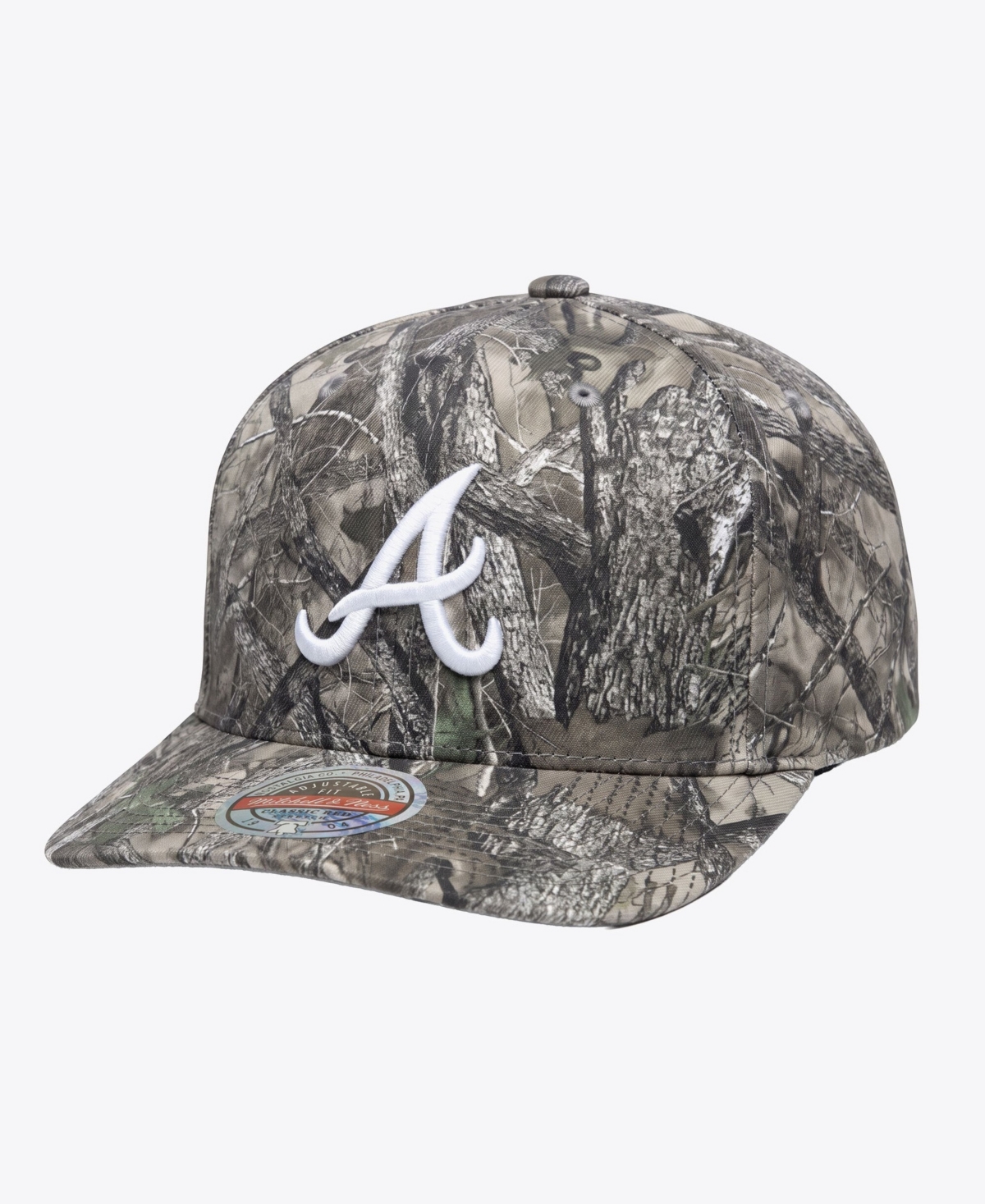 Mitchell & Ness Men's Camo Atlanta Braves Timber Trail Snapback Hat - Camo