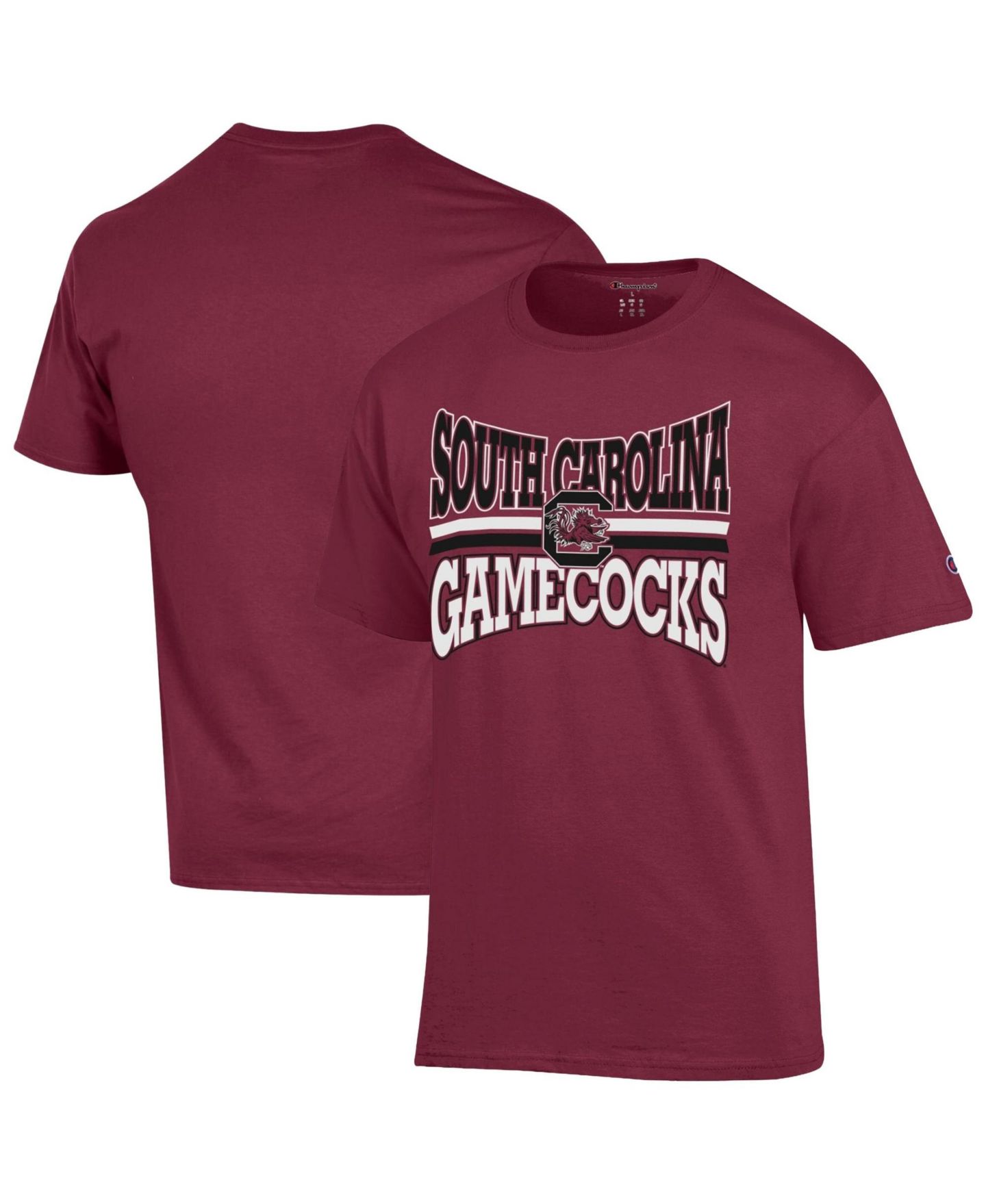 Мужская футболка Champion Garnet South Carolina Gamecocks Team Zoom — фото 1