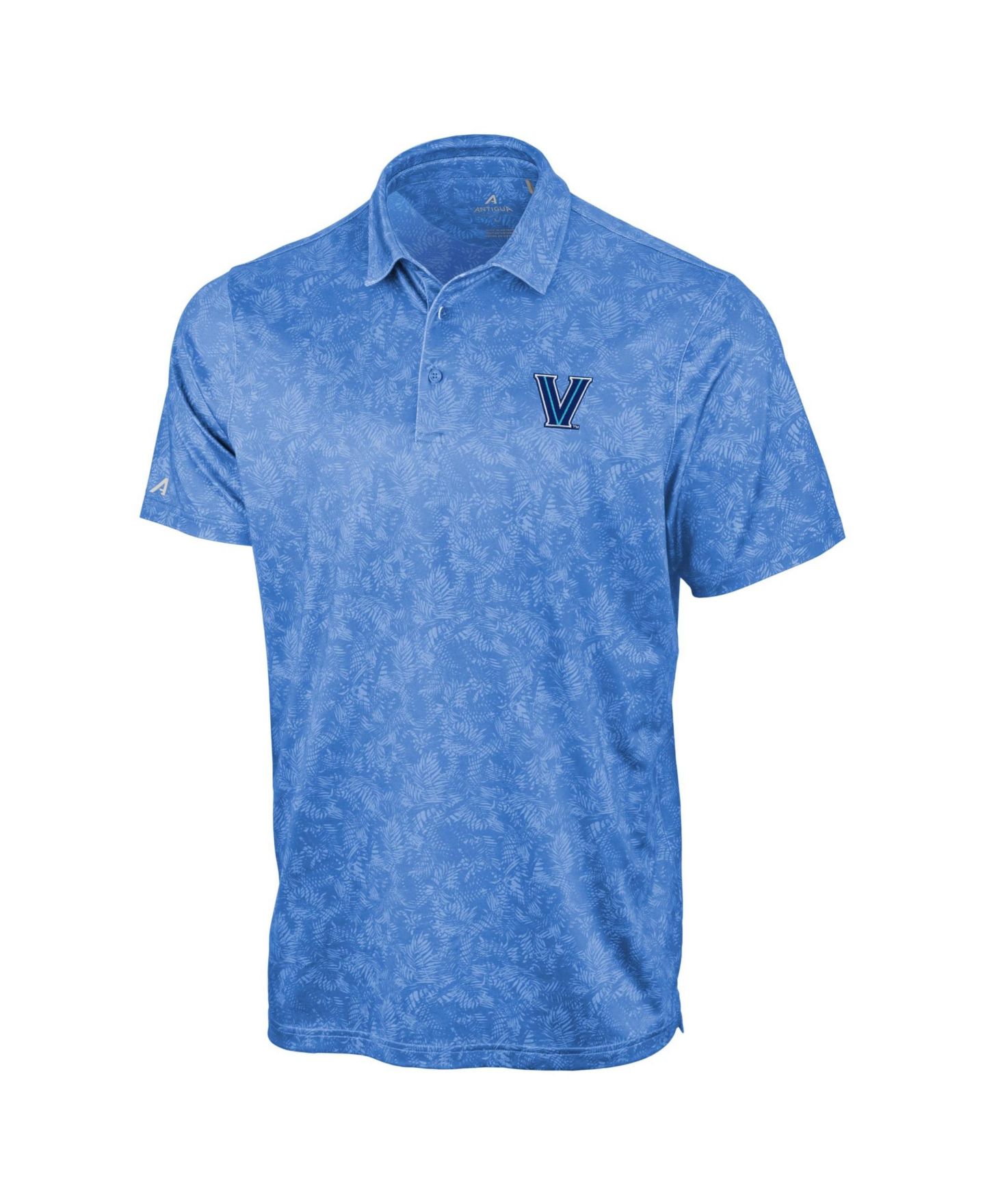 Мужское поло Antigua Powder Blue Villanova Wildcats Lush Polo — фото 2