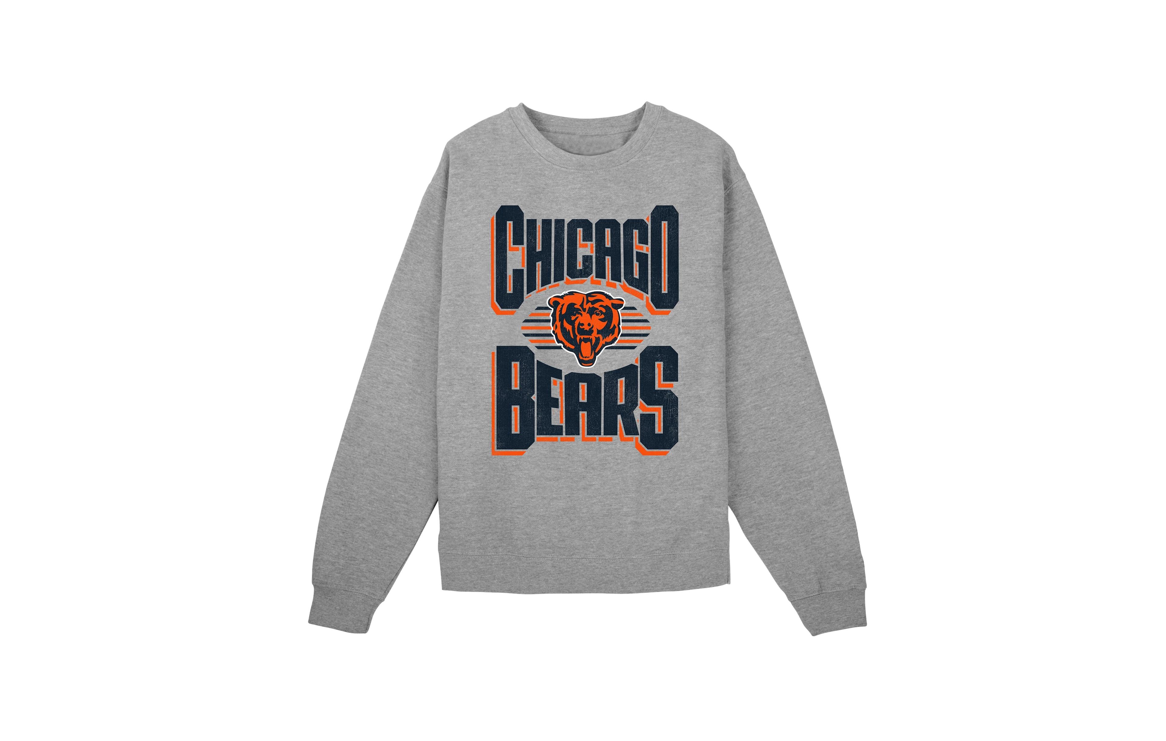Outerstuff Preschool Gray Chicago Bears Jet Stream Sweatshirt
