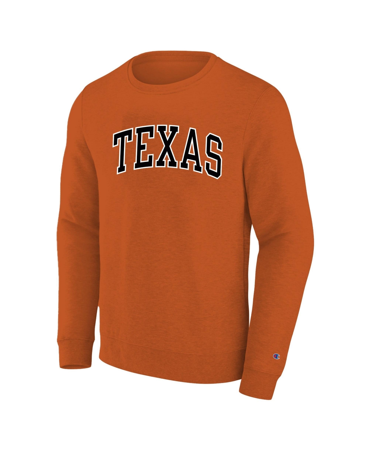 Champion Men's Texas Orange Texas Longhorns Arch Applique Big Tall Sweatshirt - Texas Orange