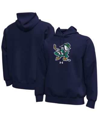 Men's Navy Notre Dame Fighting Irish Core Icon Fleece Pullover Hoodie
