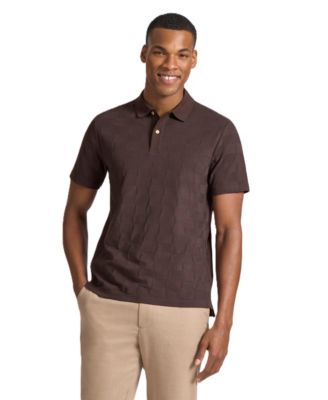 Men's Fulham Textured Cotton-Blend Classic-Fit Polo Shirt