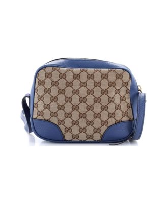 Mini Bree Disco Crossbody Bag GG Canvas with Leather