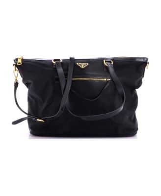 Medium Convertible Front Pocket Tote Tessuto