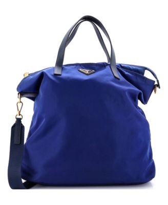 Medium Convertible Zip Tote Tessuto