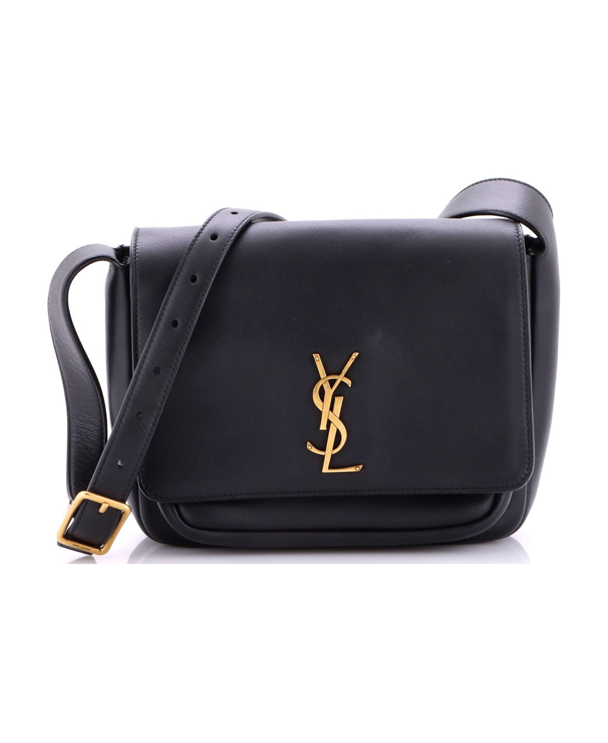 Pre-Owned Saint Laurent Niki Flap Bag Leather - Black