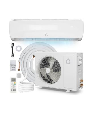 12000BTU Mini Split Ac/Heating System, 230V L Panel Indoor Unit Split Air Conditioner, for Rooms up to 750 Sq. Ft.