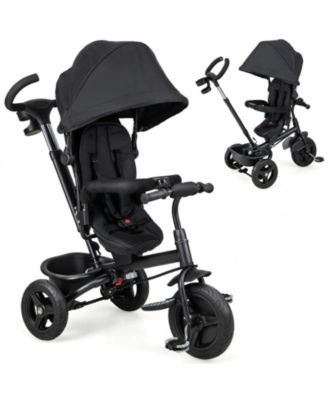 4-in-1 Toddler Trike with Reversible Seat and 5-Point Safety Harness, Up to 55 lbs, Ages 9 Months to 5 Years