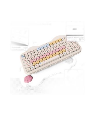 C75 Wireless Hot-Swappable Mechanical Keyboard for PC, Laptop, Tablet, Switch, Xbox, PlayStation, and Phone