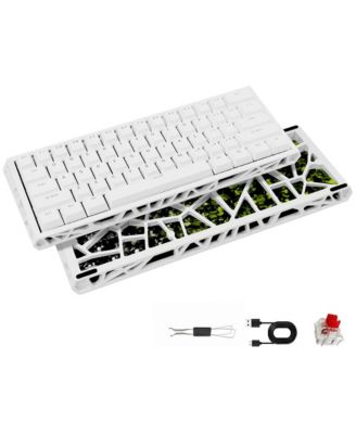 NJ61 Hot-Swappable Wired RGB Backlighting Mechanical Keyboard for Windows, Mac, and Linux
