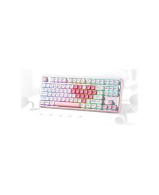 B87 Wireless Mechanical Tenkeyless Keyboard Compatible with 3 or 5 Pin Mechanical Switches