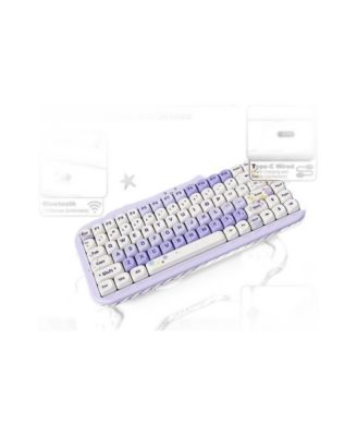 C75 Wireless Mechanical 75% Compact Hot-Swappable Keyboard for PC/Laptop